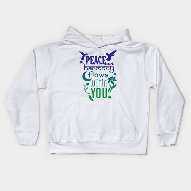 Overwatch - Zenyatta - Peace and Harmony Kids Hoodie by conshapeveg